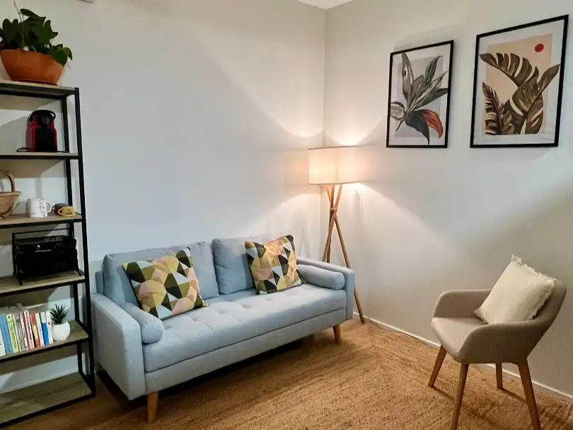 Living room of Office for rent in Sevilla  with Air Conditioner, Heating and Furnished