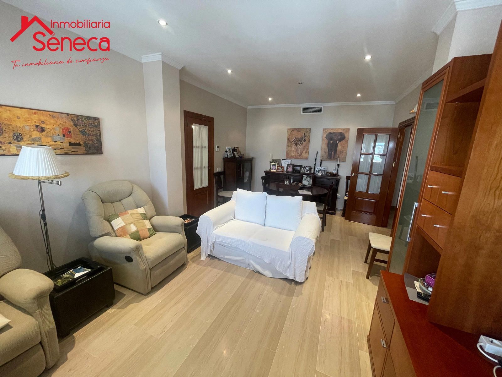 Living room of Flat for sale in Fernán-Núñez  with Air Conditioner, Heating and Terrace