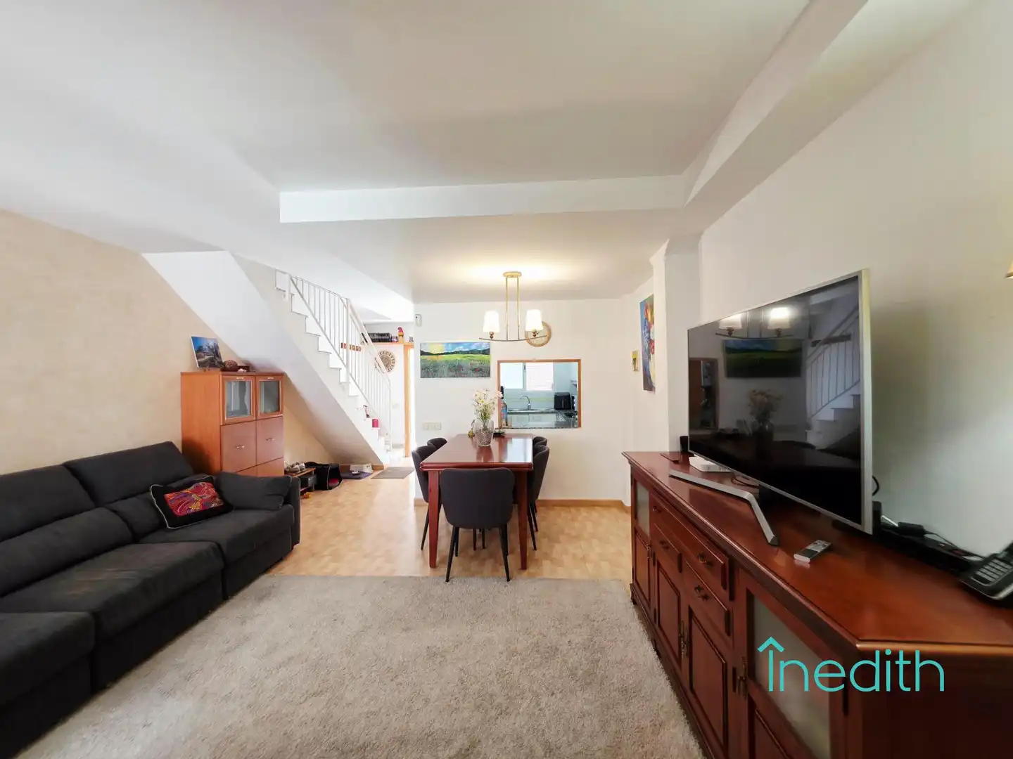 Sala d'estar de Casa o xalet en venda en Barcelona amb Aire condicionat, Calefacció i Terrassa