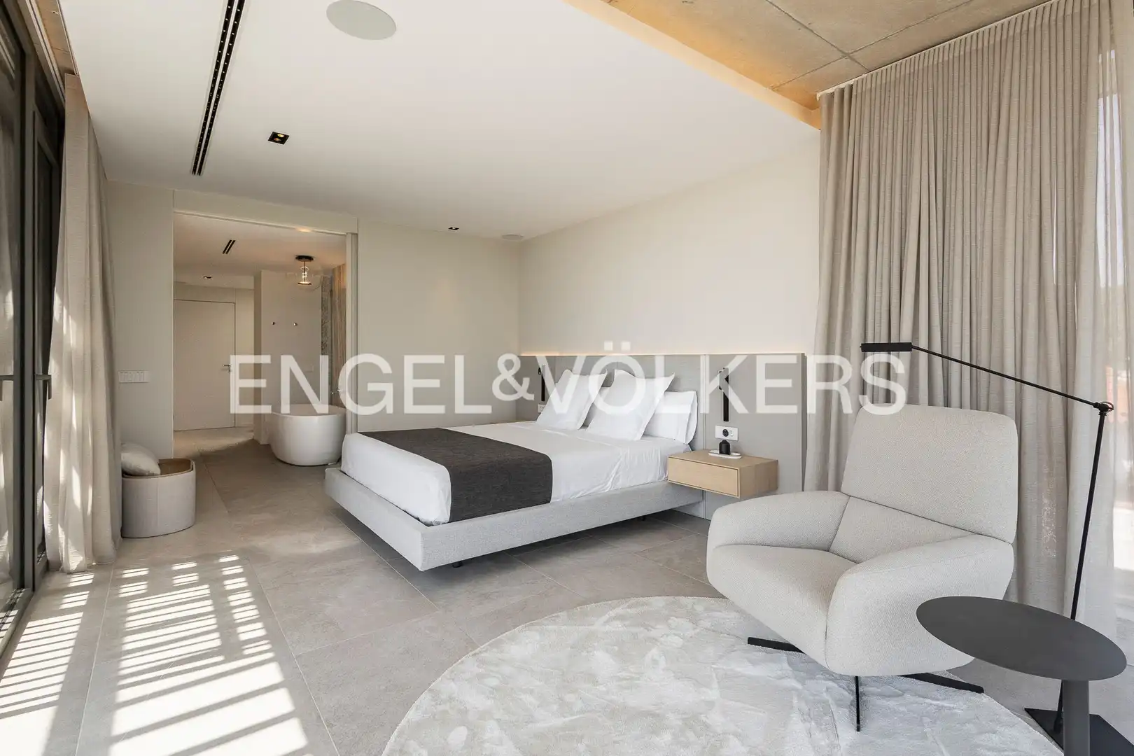 Bedroom of Houses for rent in Sitges  with Air Conditioner, Heating and Private garden