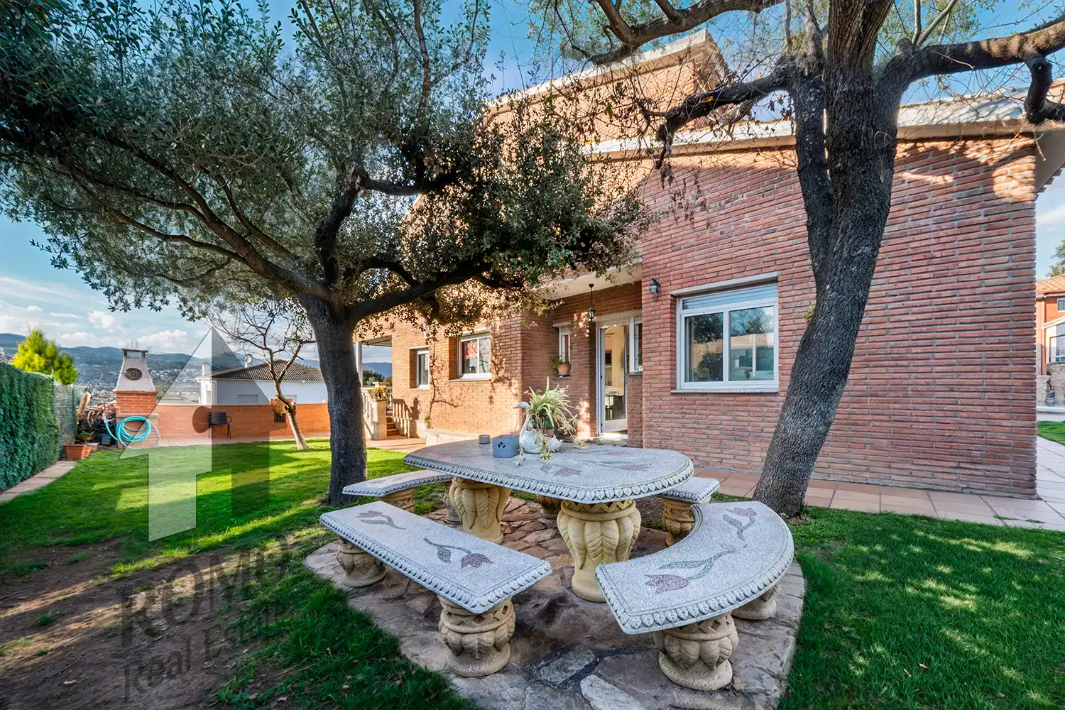 Jardín de Casa o chalet en venta en L'Ametlla del Vallès con Aire acondicionado, Calefacción y Jardín privado
