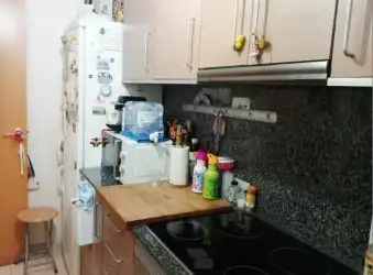 Küche von Wohnung zum Verkauf in Badalona mit Klimaanlage, Heizung und Terrasse