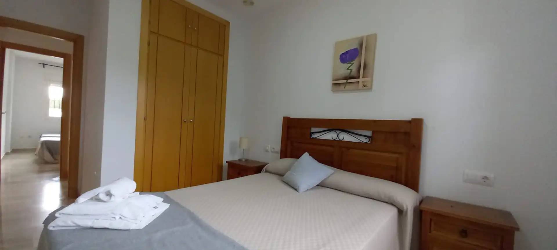 Bedroom of Apartments for rent in Chiclana de la Frontera  with Air Conditioner, Furnished and Oven