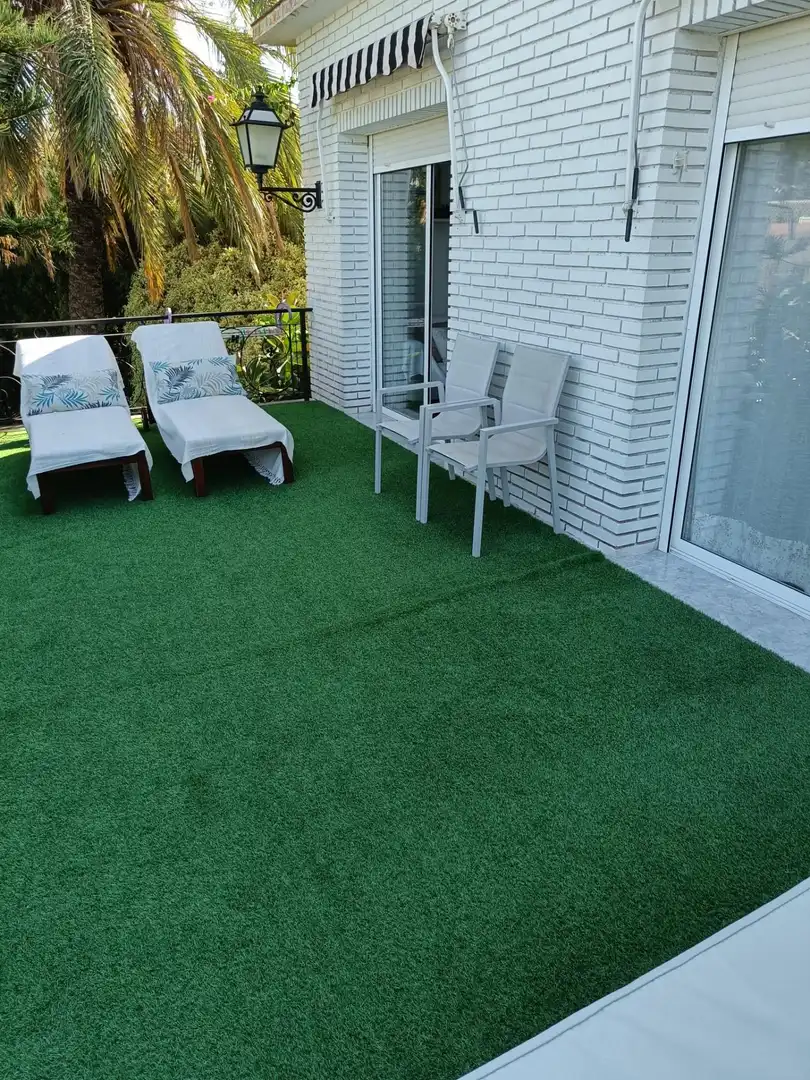 Terraza de Casa o chalet en venta en Torrent con Aire acondicionado, Jardín privado y Terraza