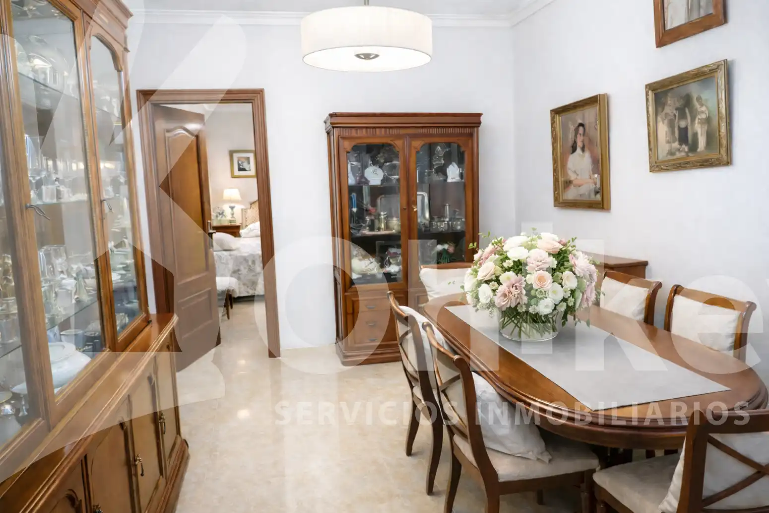 Comedor de Ático en venta en Madrid con Terraza y Balcón