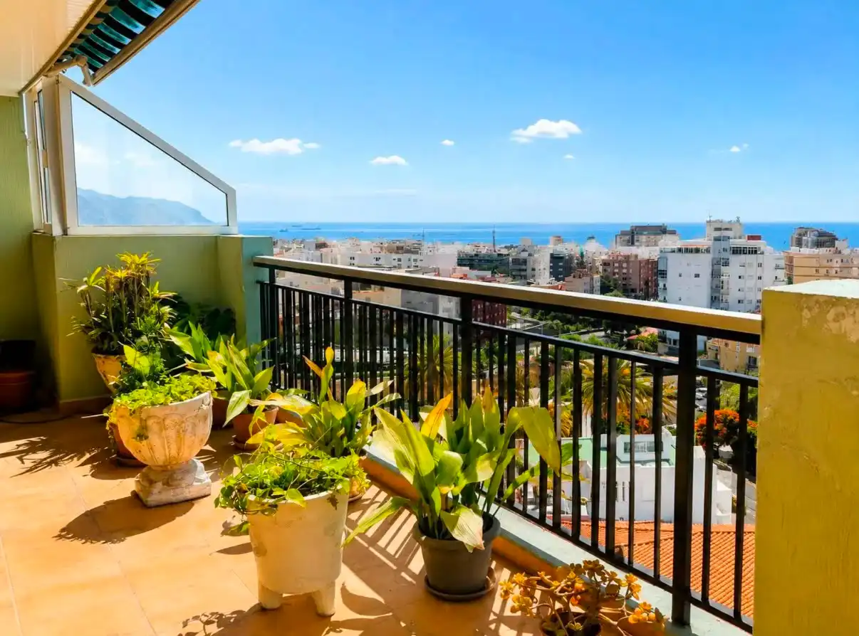 Balcony of Attic for sale in Santa Cruz de Tenerife  with Terrace, Furnished and Washing machine