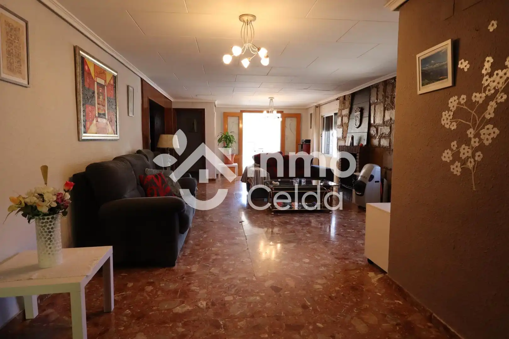 Sala de estar de Casa o chalet en venta en Chiva con Aire acondicionado, Calefacción y Jardín privado