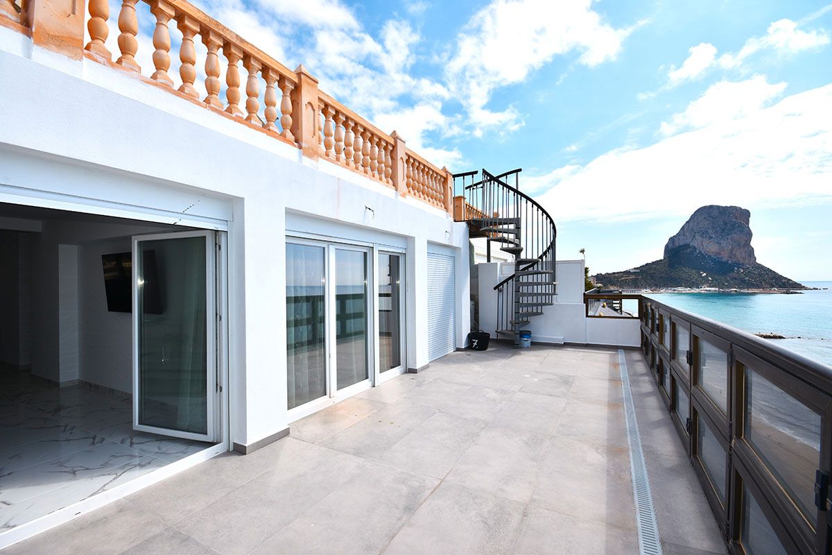 Terrace of Attic for sale in Calpe / Calp  with Air Conditioner, Heating and Terrace