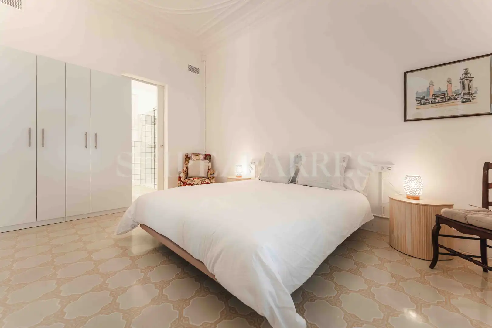 Habitación de Piso de alquiler en Barcelona con Aire acondicionado, Calefacción y Amueblado
