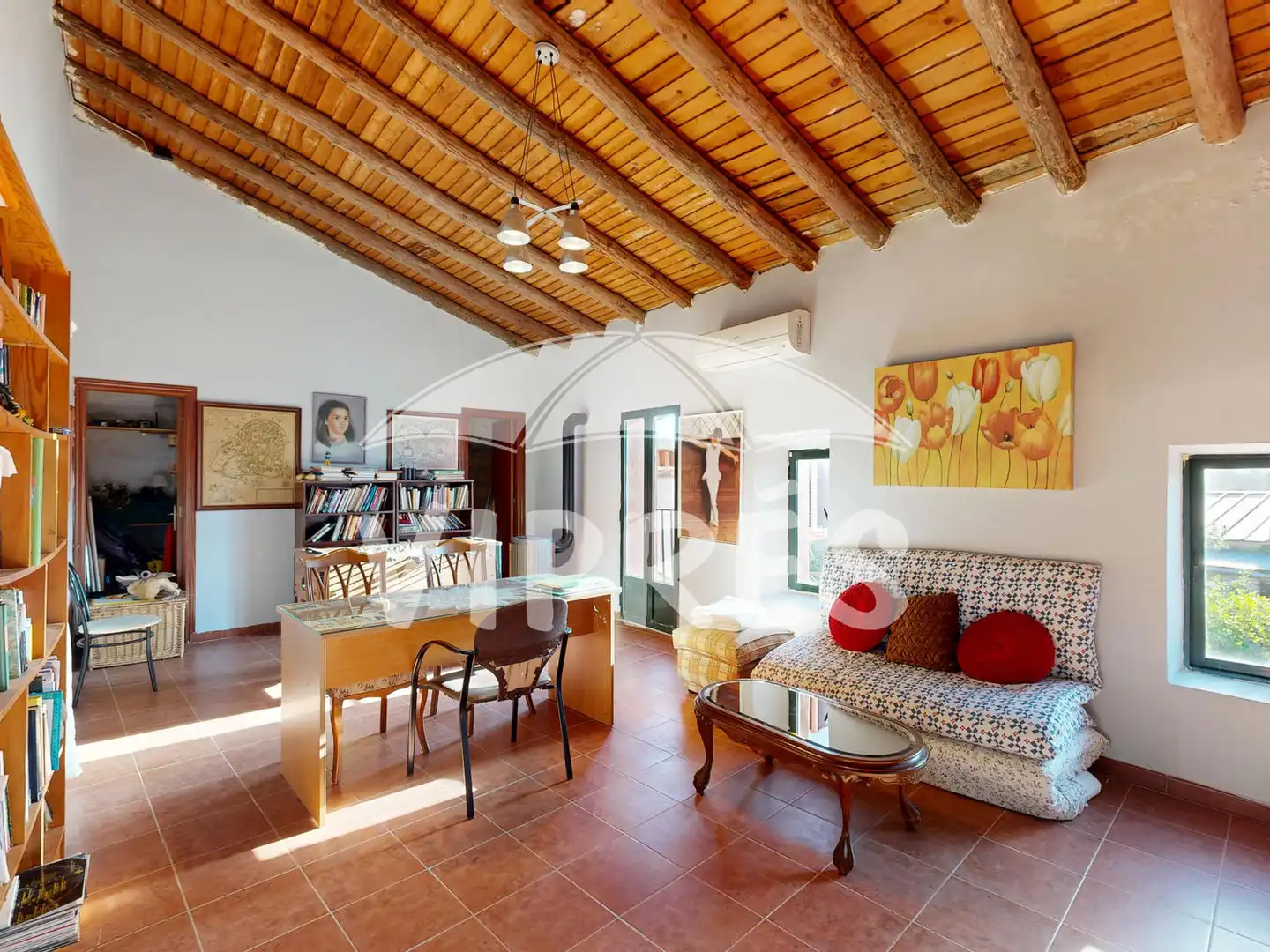 Sala d'estar de Casa o xalet en venda en Aldea del Cano