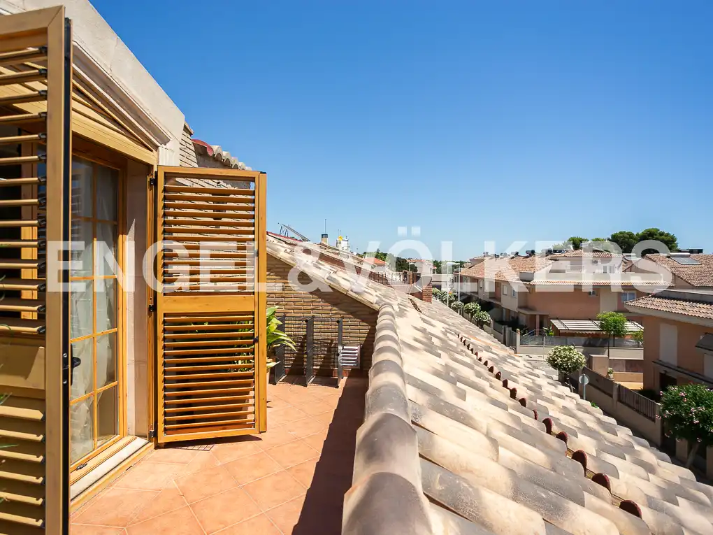 Terraza de Casa o chalet en venta en Picanya con Aire acondicionado, Calefacción y Jardín privado