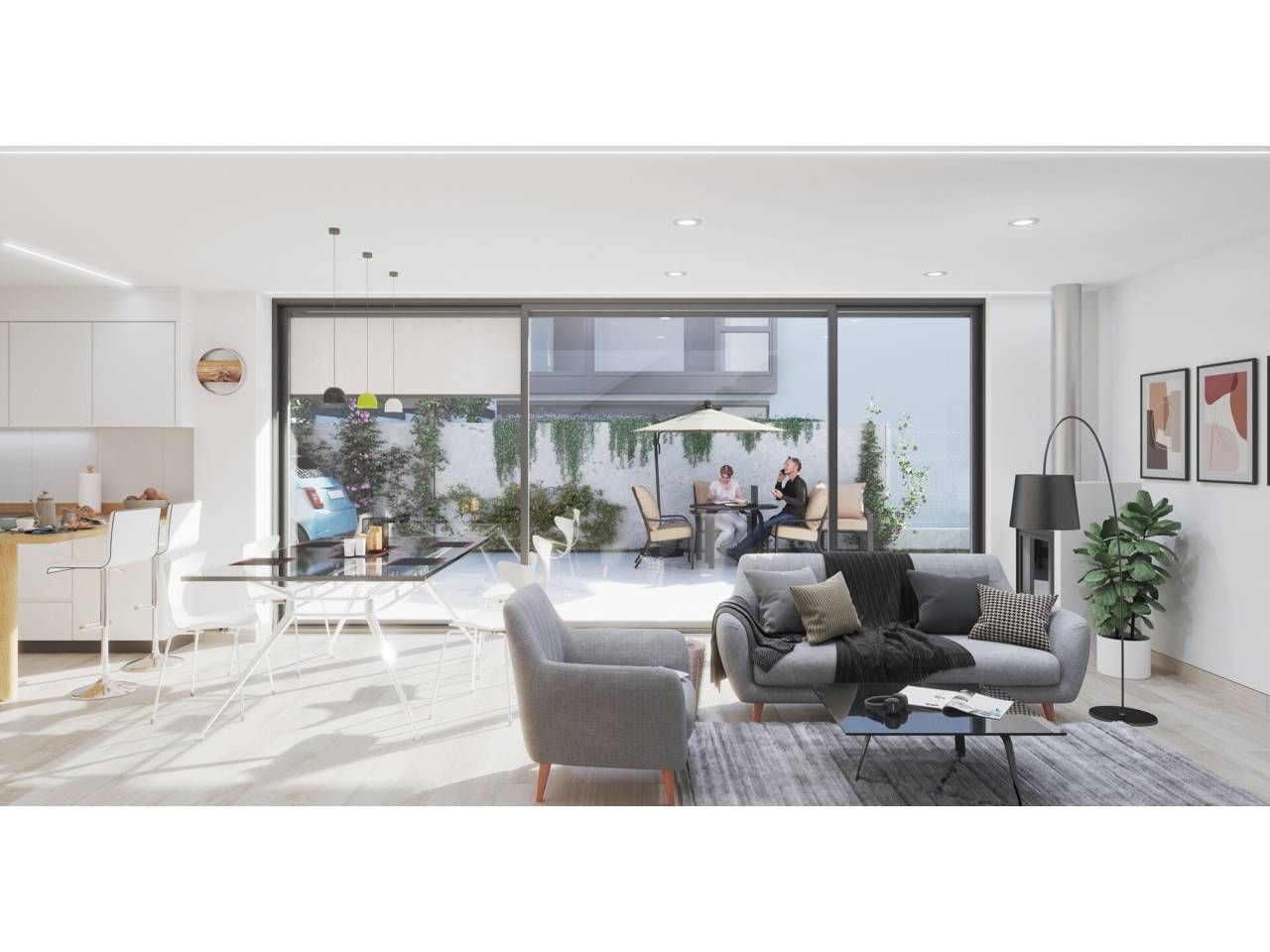 Single-family semi-detached for sale in Parroquias de Santiago