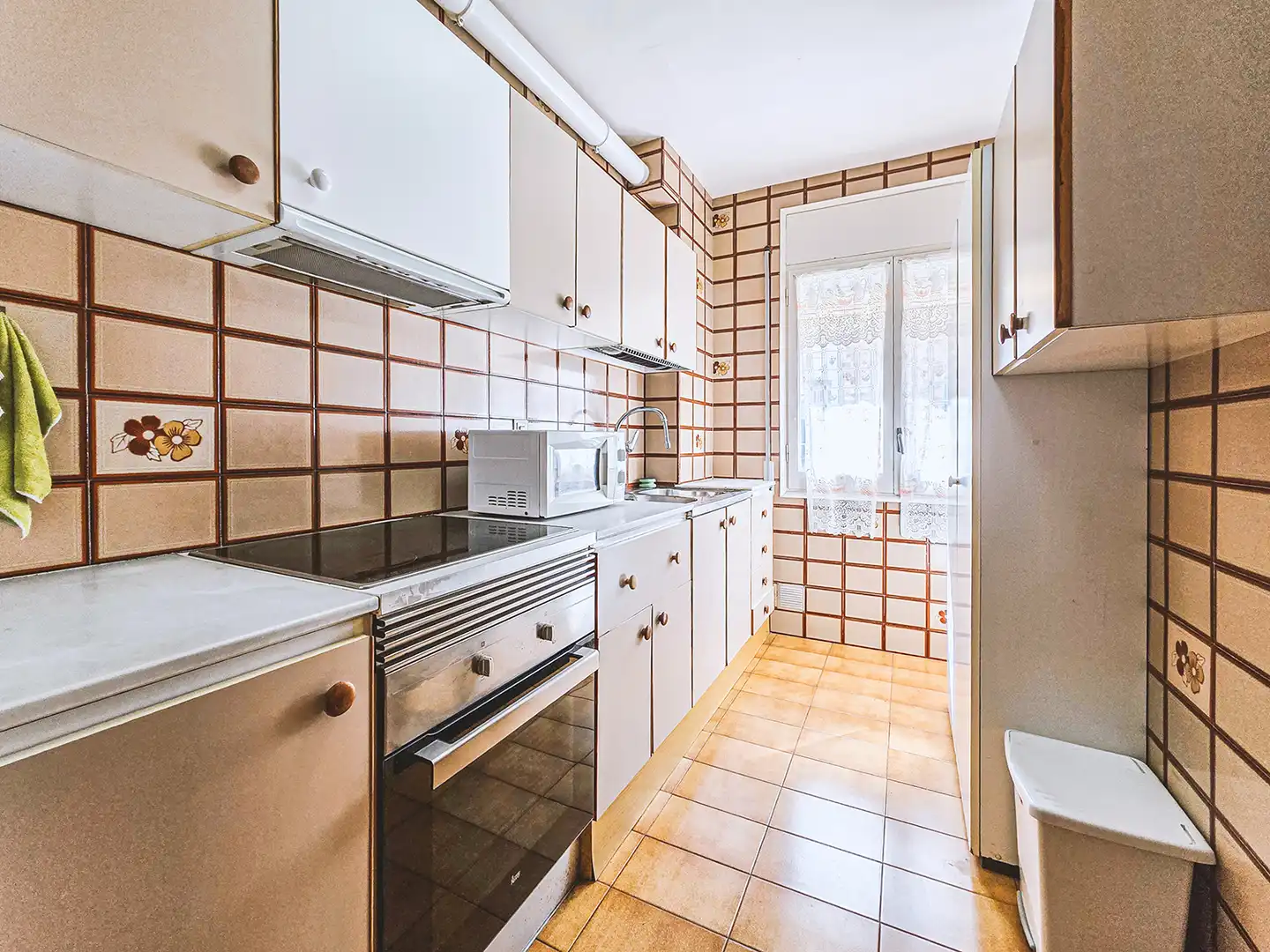 Cocina de Piso de alquiler en Sant Pol de Mar con Aire acondicionado, Calefacción y Amueblado