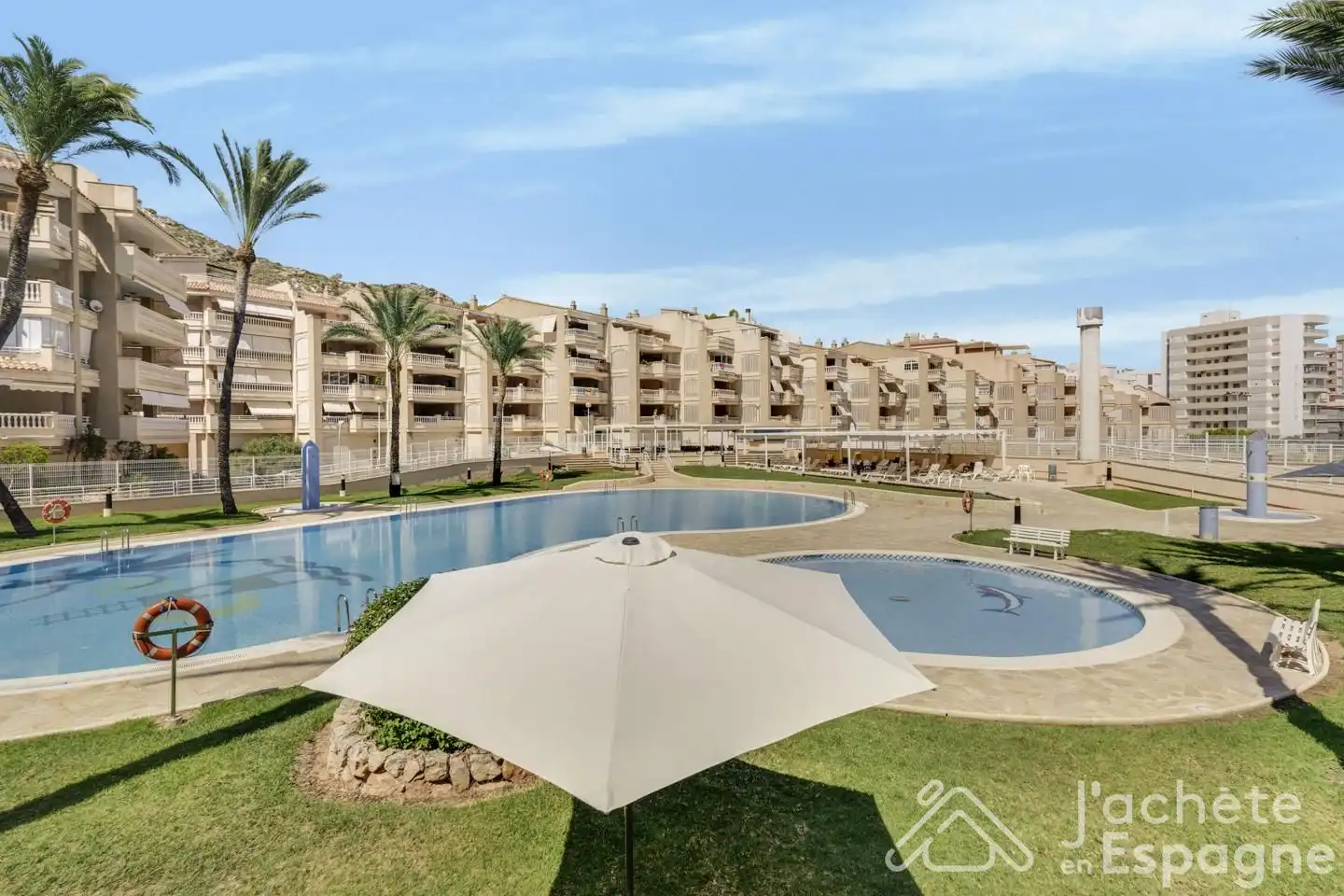 Swimming pool of Apartments for sale in Cullera  with Air Conditioner, Terrace and Storage room