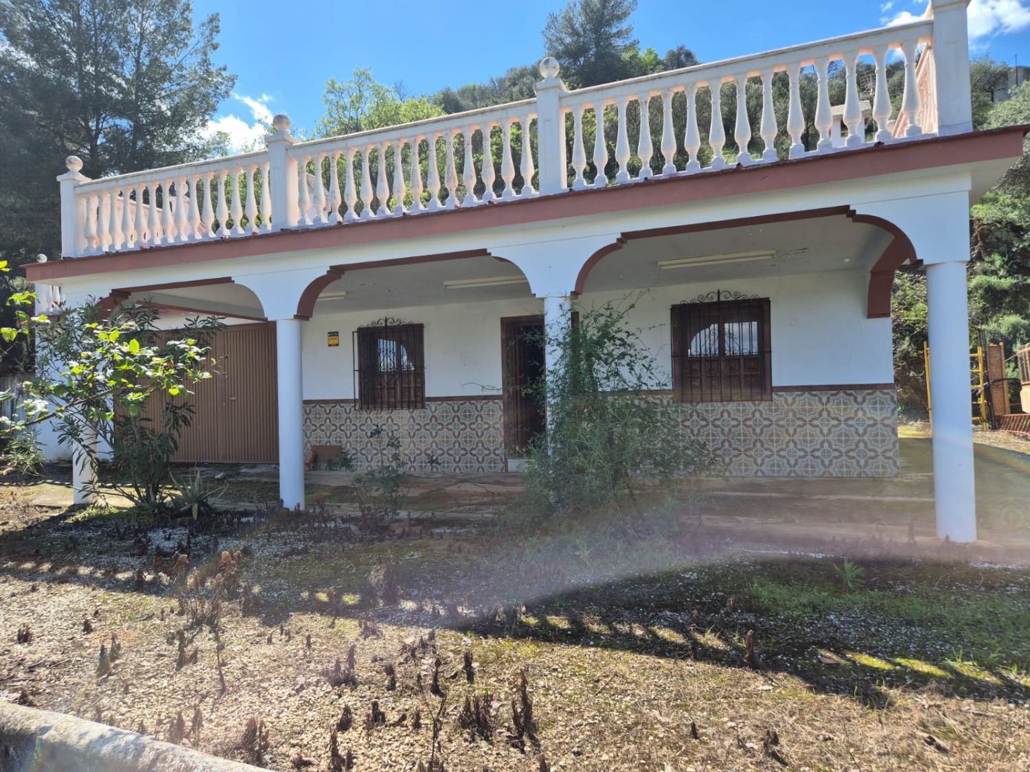 Exterior view of Country house for sale in Guaro  with Heating, Terrace and Storage room