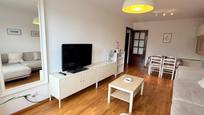Living room of Flat for sale in Avilés  with Heating, Parquet flooring and Furnished