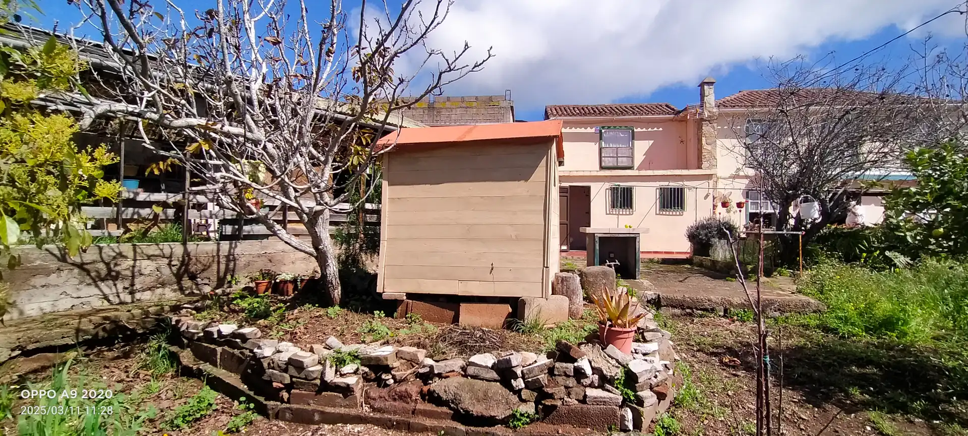 Vista exterior de Casa o chalet en venta en San Cristóbal de la Laguna con Jardín privado, Parquet y Terraza