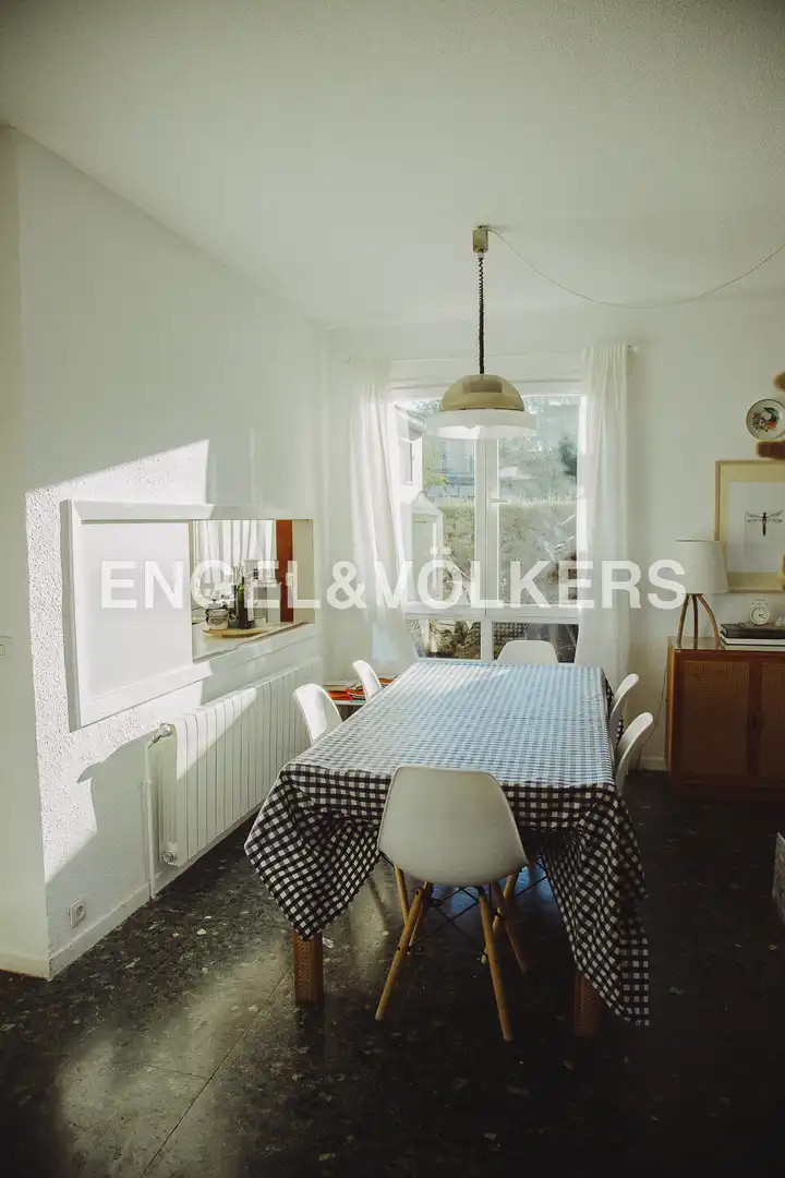 Dining room of Houses for rent in El Boalo - Cerceda – Mataelpino  with Air Conditioner, Heating and Private garden