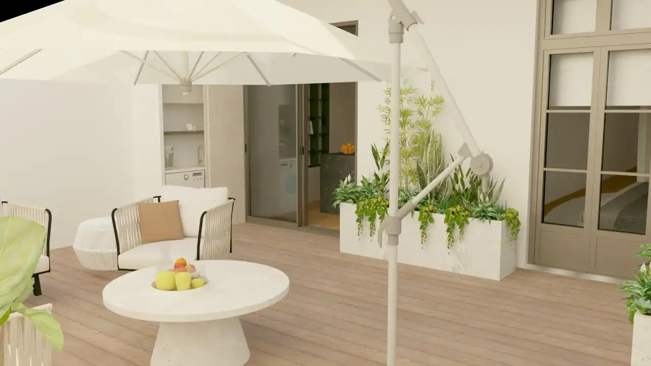 Terrace of Flat for sale in  Palma de Mallorca  with Air Conditioner, Terrace and Furnished