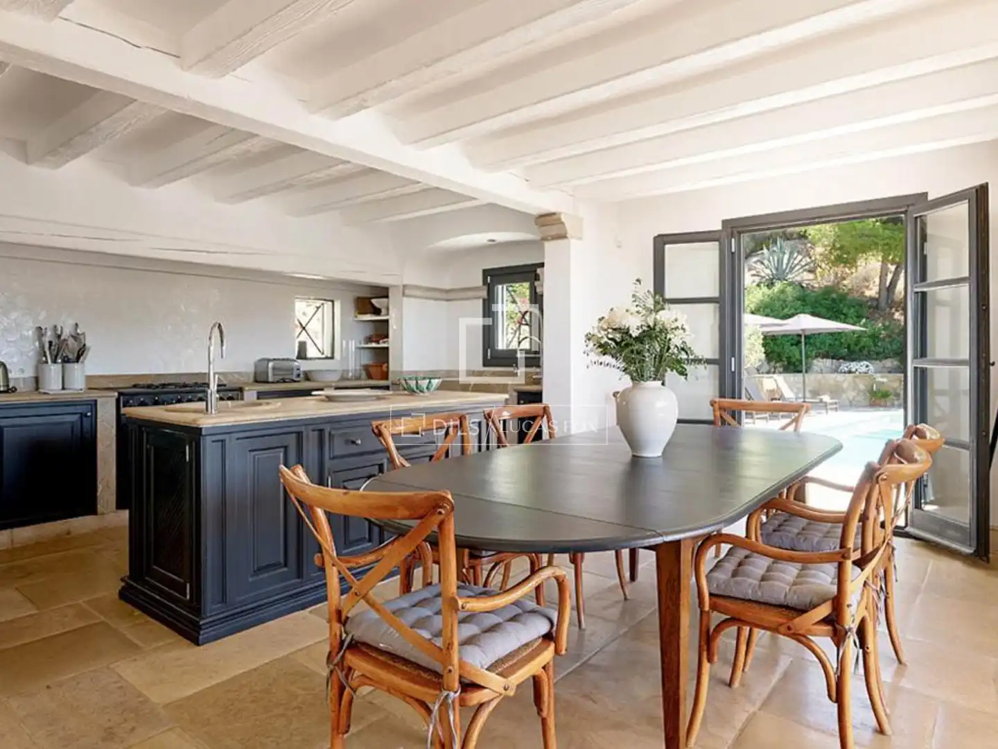 Dining room of Houses for sale in Andratx  with Air Conditioner, Heating and Terrace