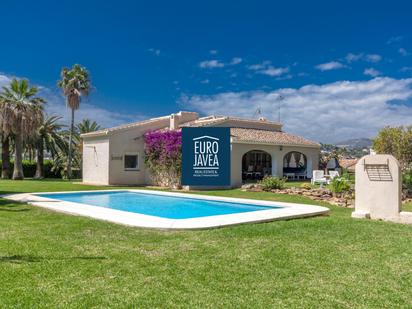 Exterior view of House or chalet for sale in Jávea / Xàbia  with Heating, Private garden and Terrace