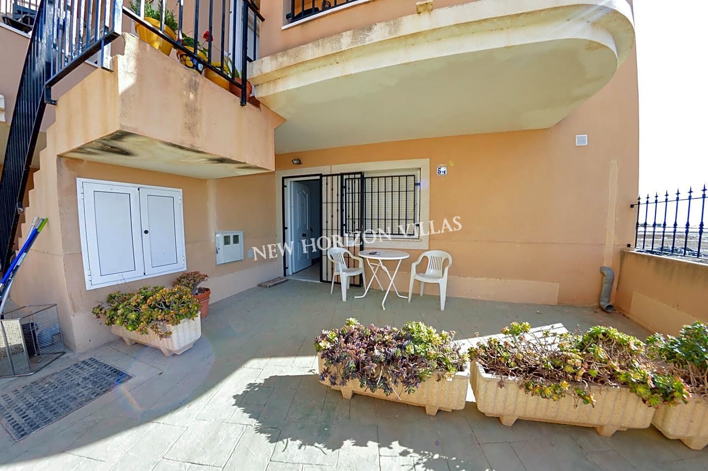 Terrace of Apartment for sale in Cuevas del Almanzora  with Air Conditioner, Private garden and Terrace