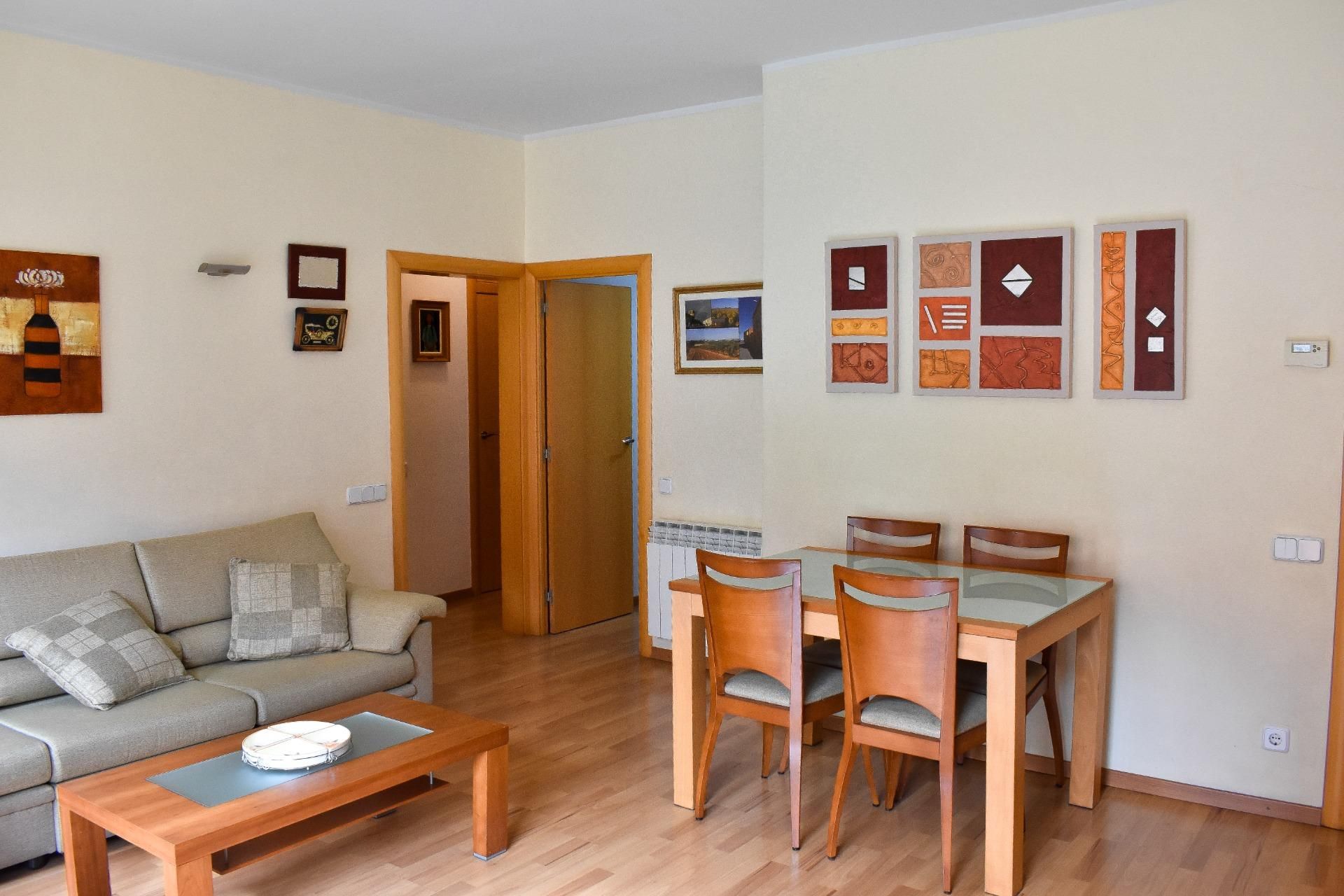 Sala de estar de Piso en venta en  Barcelona Capital con Aire acondicionado y Balcón