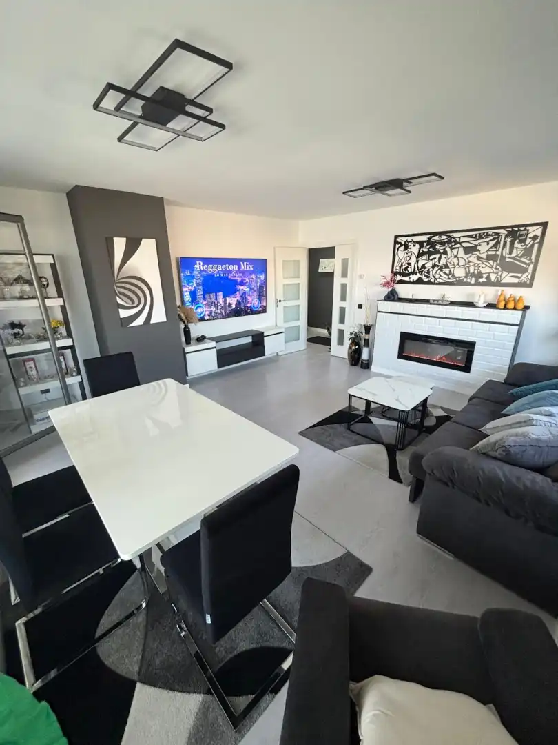 Sala de estar de Piso en venta en Valdemoro con Aire acondicionado, Calefacción y Terraza