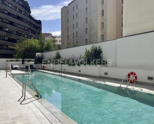 Swimming pool of Apartment to rent in  Madrid Capital  with Air Conditioner, Swimming Pool and Balcony