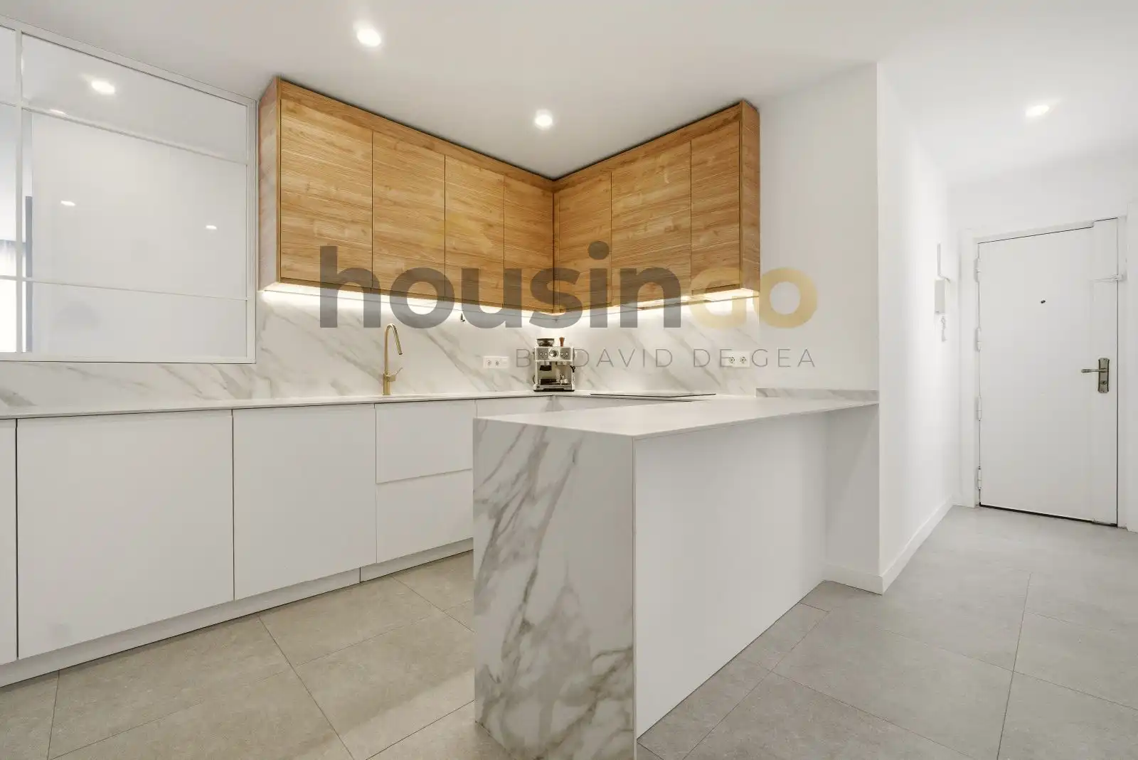 Cocina de Piso de alquiler en Madrid con Aire acondicionado, Calefacción y Parquet