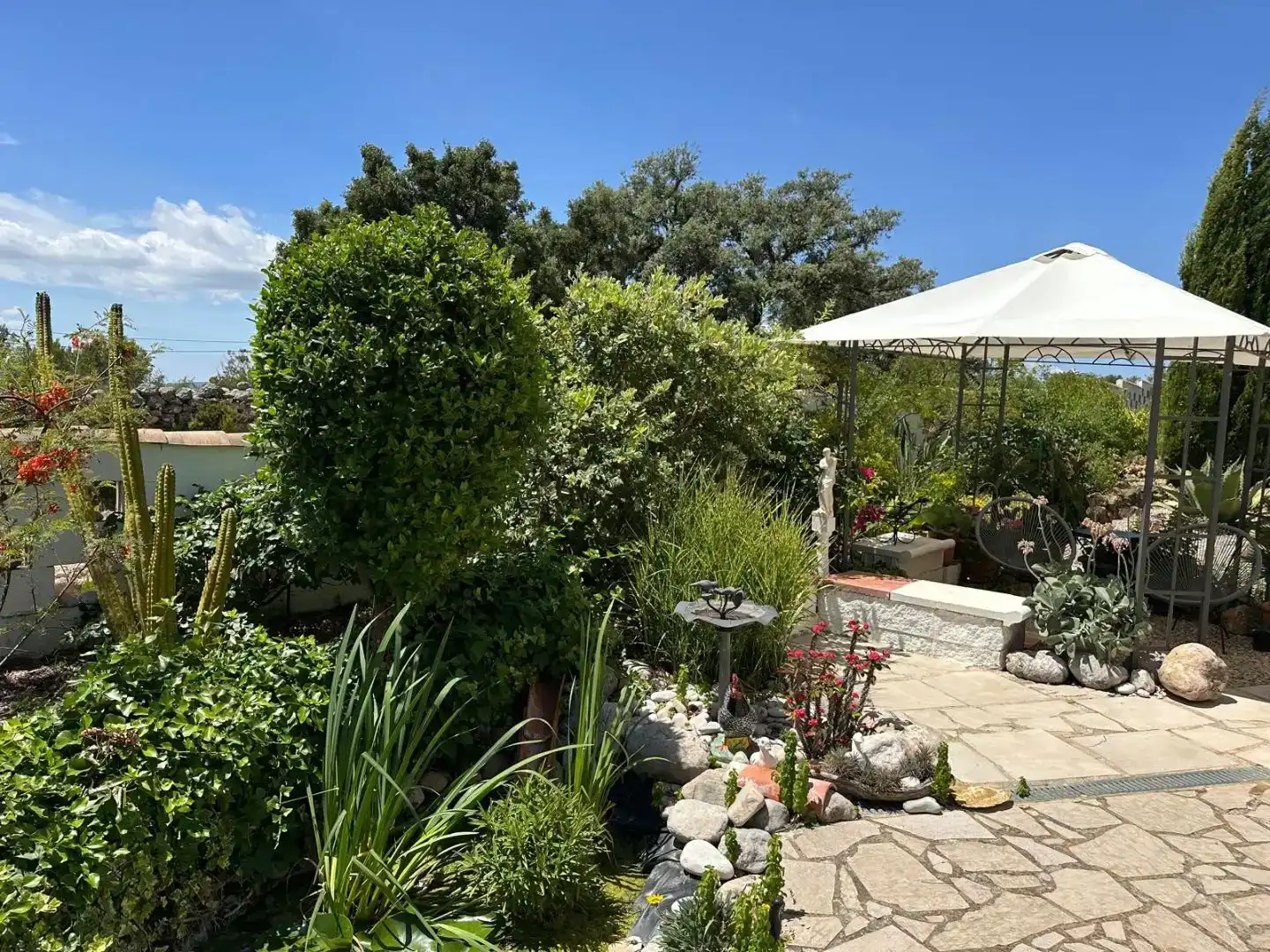 Terrasse von Country house zum Verkauf in San Jorge / Sant Jordi mit Klimaanlage und Schwimmbad