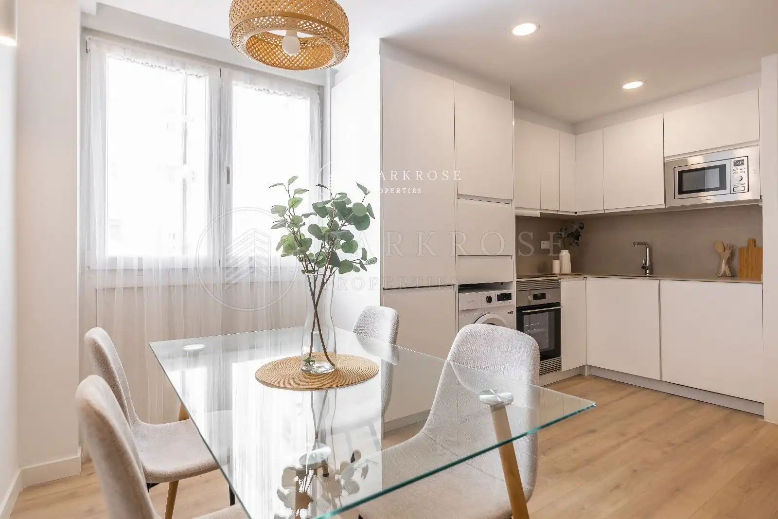 Kitchen of Flat for sale in Madrid  with Air Conditioner, Heating and Terrace