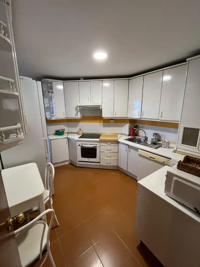 Kitchen of Flat for share in Madrid  with Heating, Terrace and Furnished