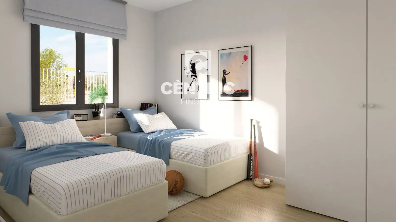 Bedroom of Flat for sale in Terrassa  with Air Conditioner, Heating and Terrace