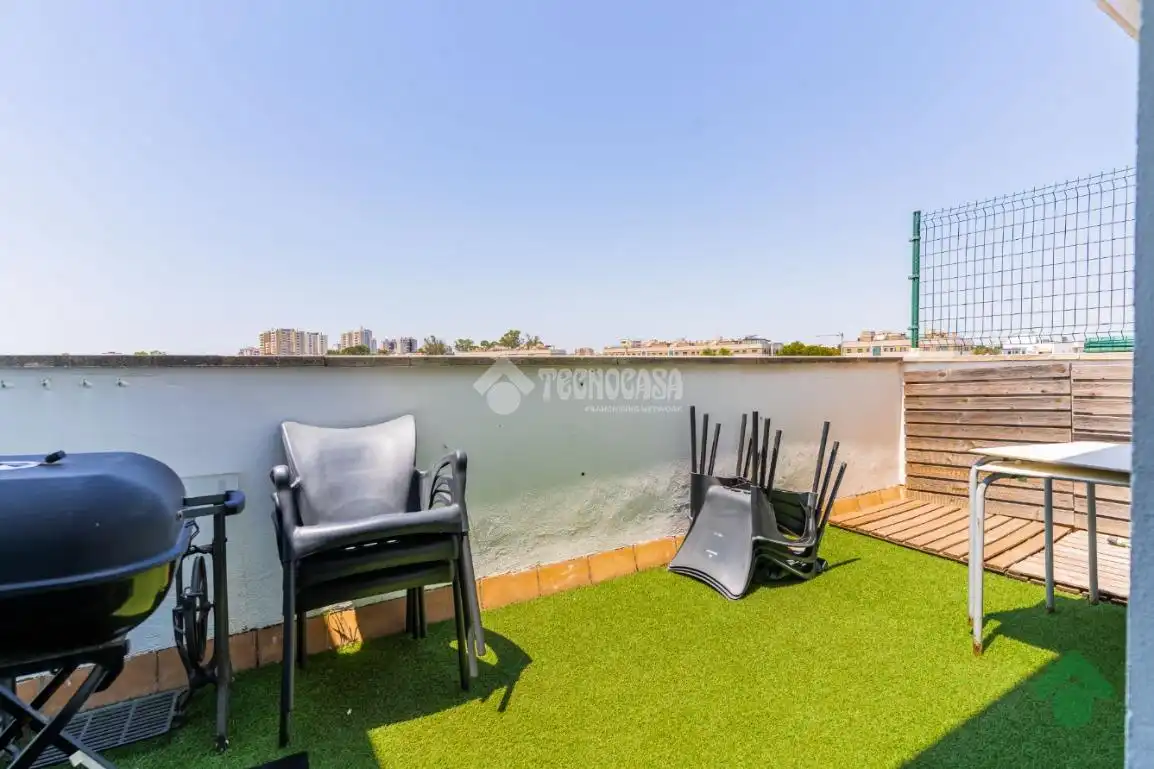 Terrasse von Wohnung zum Verkauf in Jerez de la Frontera mit Klimaanlage und Terrasse