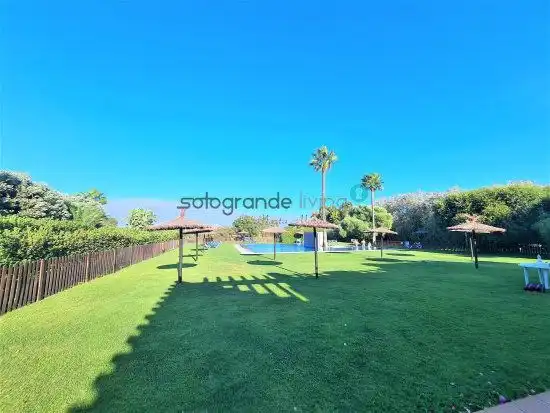 Garden of Apartments for rent in Sotogrande  with Air Conditioner, Heating and Terrace