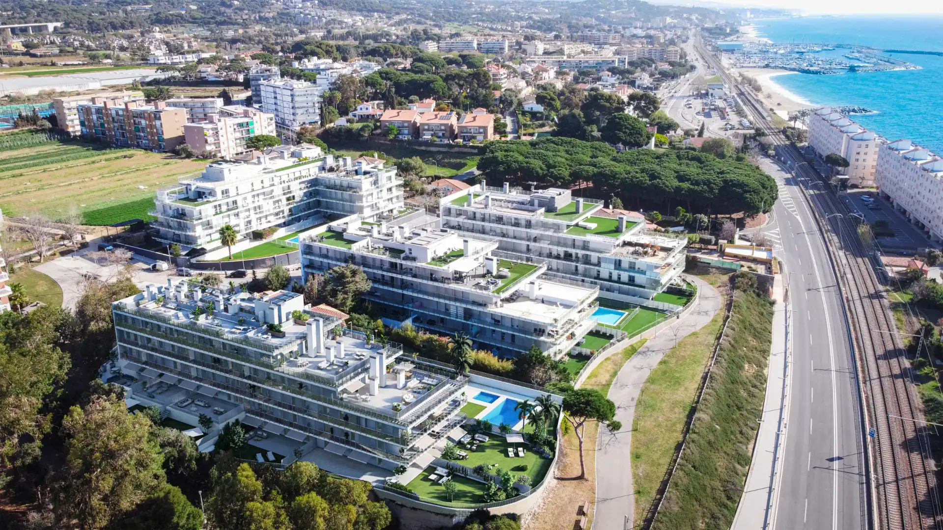Attique avec piscine à vendre à Carrer del Mar 5