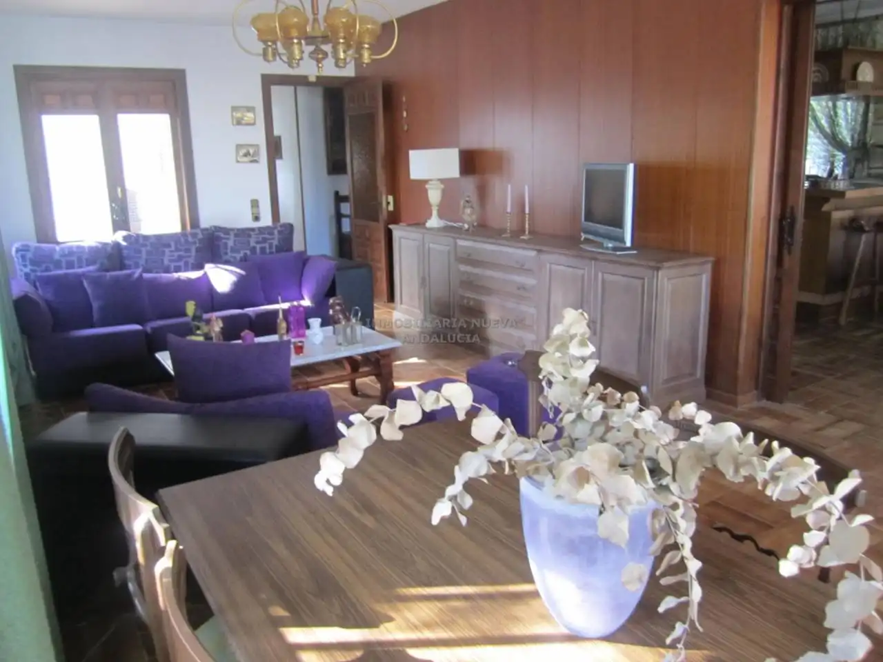 Sala de estar de Casa o chalet de alquiler en Almería con Terraza y Amueblado