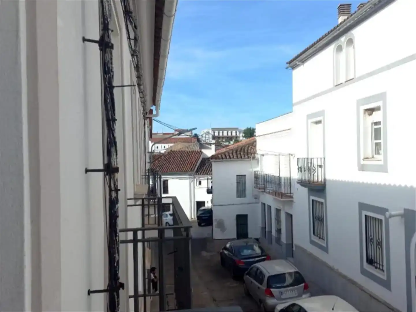 Vista exterior de Pis en venda en Fuentes de León amb Aire condicionat, Traster i Moblat