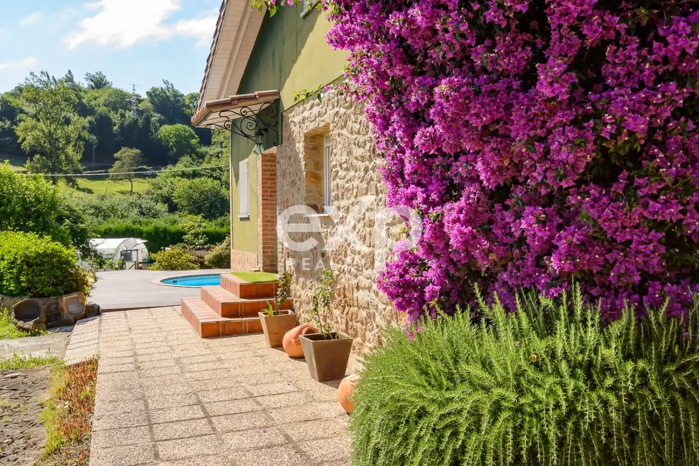 Exterior view of Houses for sale in Langreo  with Heating, Private garden and Swimming Pool