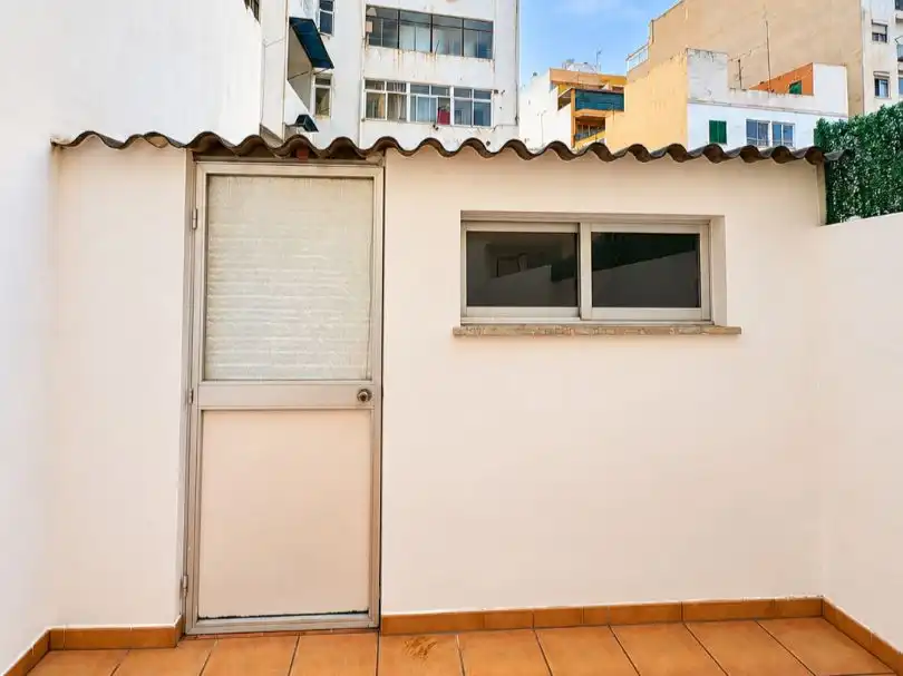Vista exterior de Piso en venta en  Palma de Mallorca con Terraza y Balcón