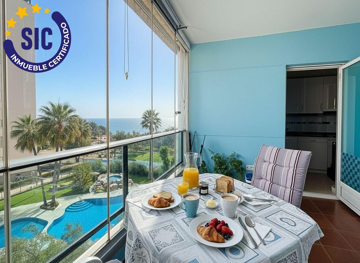 Terrassa de Apartament en venda en Villajoyosa / La Vila Joiosa amb Calefacció, Jardí privat i Terrassa