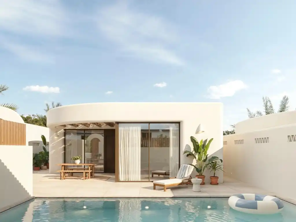 Casa con piscina en venta en Algorfa