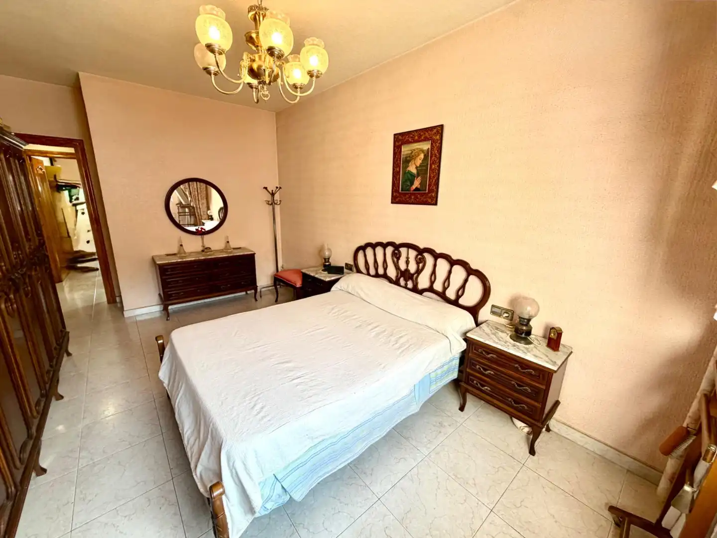 Bedroom of Flat for sale in Murcia  with Storage room and Balcony