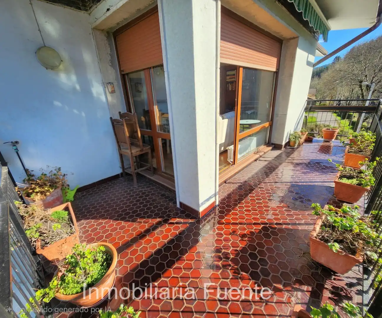 Terraza de Casa o chalet en venta en Zalla  con Calefacción, Jardín privado y Terraza