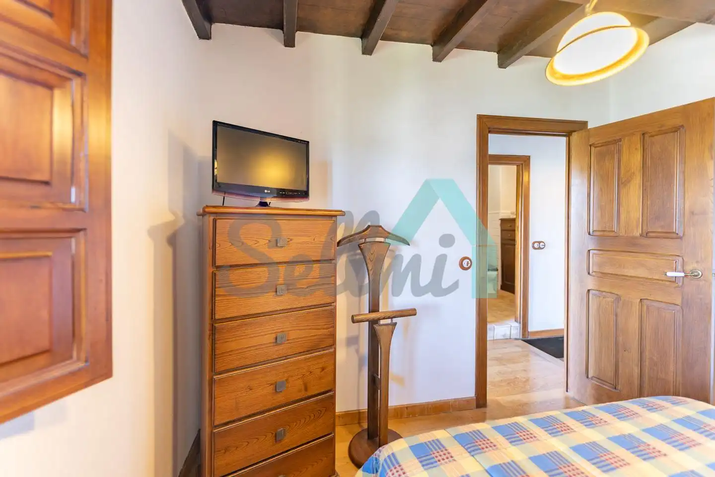 Habitación de Casa o chalet en venta en Morcín con Jardín privado, Terraza y Balcón