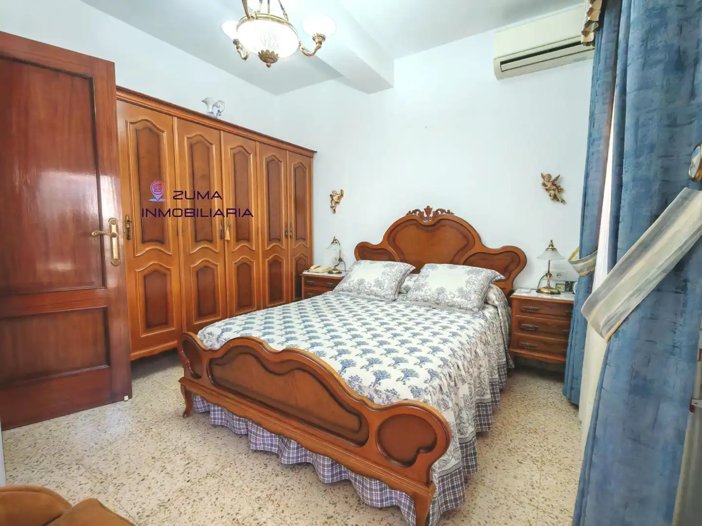 Habitación de Casa adosada en venta en Málaga con Aire acondicionado, Calefacción y Terraza
