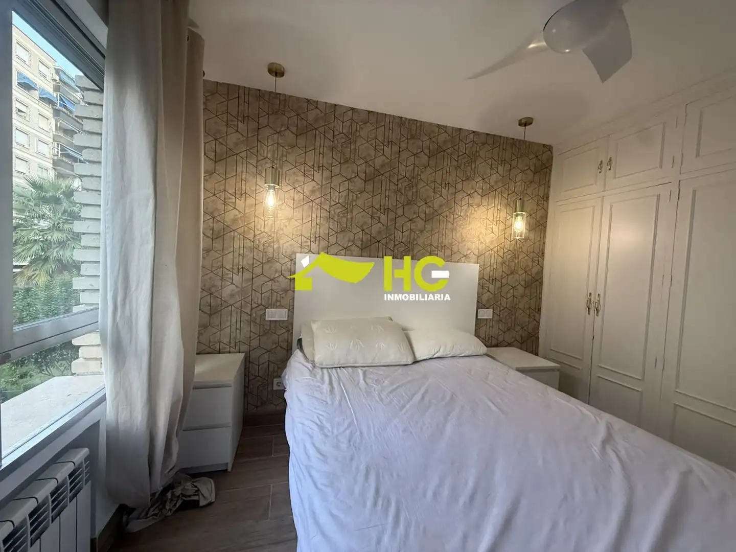 Habitación de Piso de alquiler en Alcorcón con Aire acondicionado, Calefacción y Amueblado