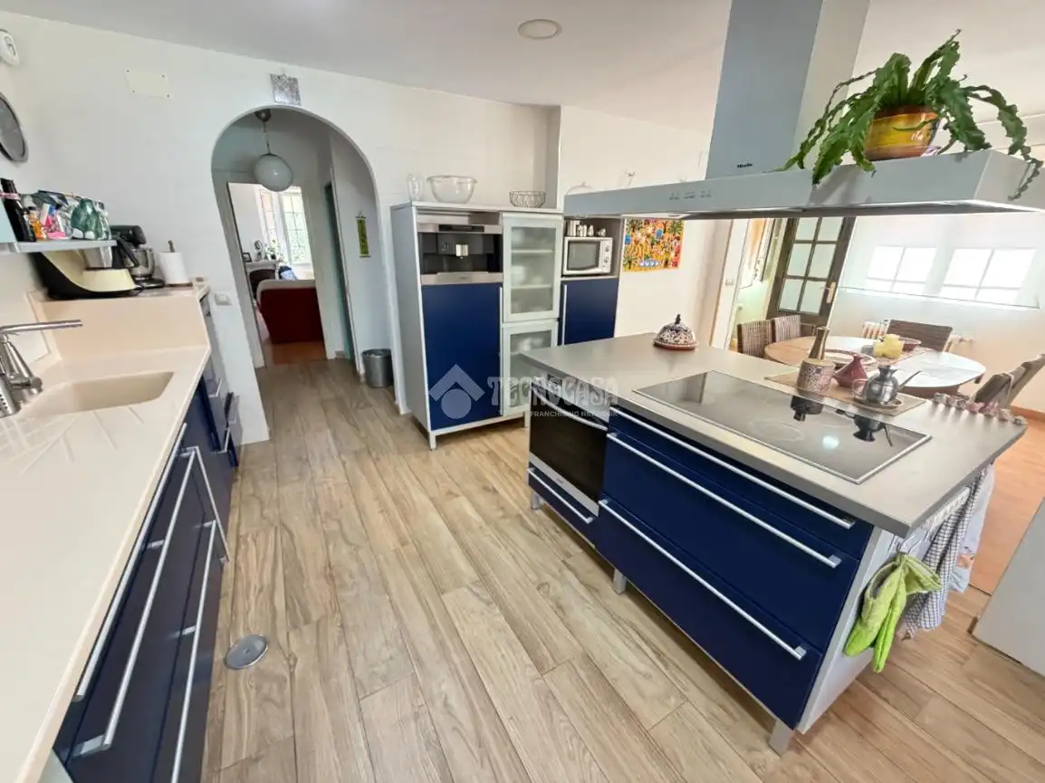 Cocina de Casa adosada en venta en Collado Mediano con Calefacción y Jardín privado