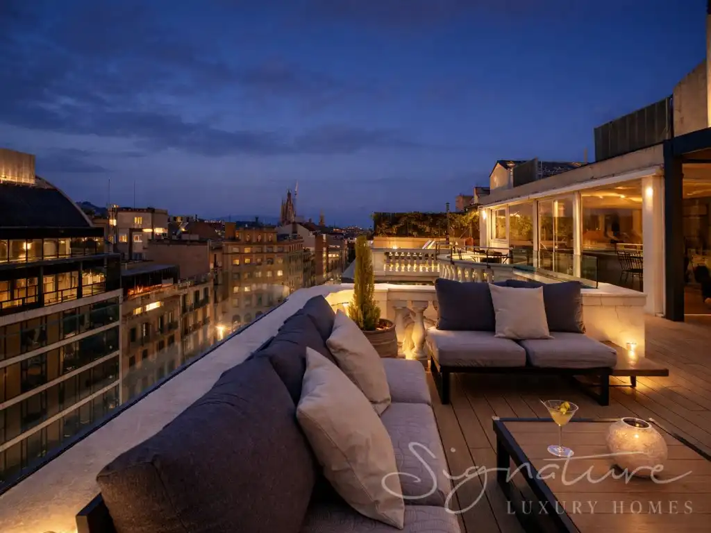 Penthouse mit Aufzug zur Miete in Calle Arago, imagen 10